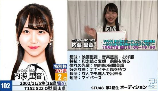 nmb48 オーディション